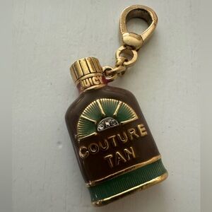 Juicy Couture charm tan lotion bottle SPF Bronzage Rapide